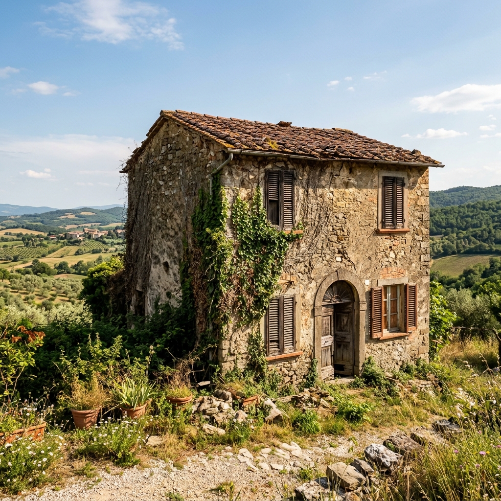 Rustico prima del restauro
